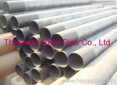 Spiral welded steel pipe