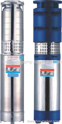 Submersible bore pump