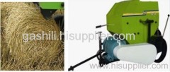 straw baling machine