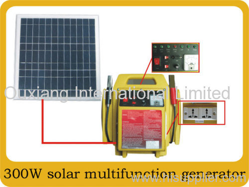 300 Portable solar generator