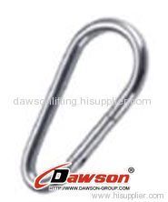 Egg snap hook or carbine DIN5299B