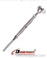Turnbuckle Jaw and swage- Stainless Steel turnbuckles