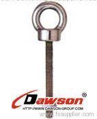 Shoulder eye bolt with washer and nut -Stainless Steel