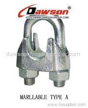 Galv. Malleable wire rope clip