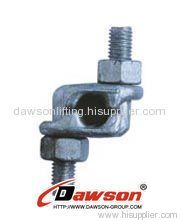 Drop forged wire rope fist clips