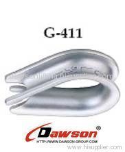 G-411 Standard wire rope thimble