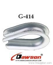 G414 Wire rope thimble-extra heavy duty-China wire rope thimble