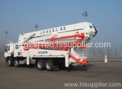 concrete pump truck