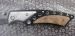 3.7" black ceramic blade folding knife