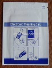 electronic cleaning card