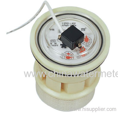 machanism of dry type water meter