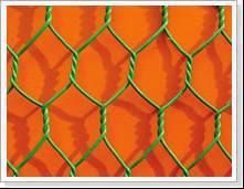 Hexagonal wire fence