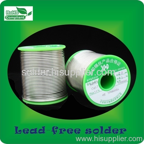 SC127-Sn99.3Cu0.7 lead-free solder