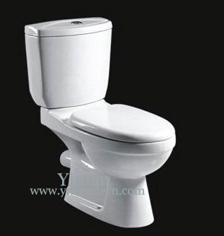 Two-piece toilet