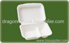 Biodegradable Disposable Bagasse Clamshell