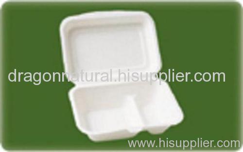 Biodegradable Disposable Bagasse Clamshell
