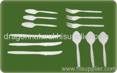 Disposable Biodegradable Corn Starch Flatware/Cutlery