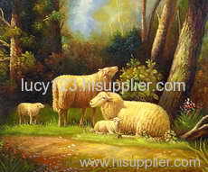 classical animal oil painting