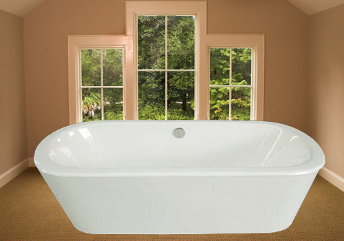 the enamel freestanding cast iron baths