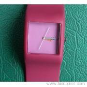 Promotional silicone anion watch
