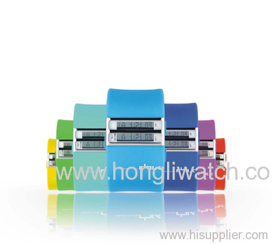 3 Atm silicone watch