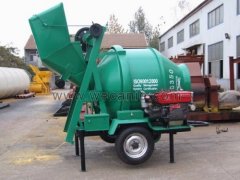 dual power diesel engine concrete mixer