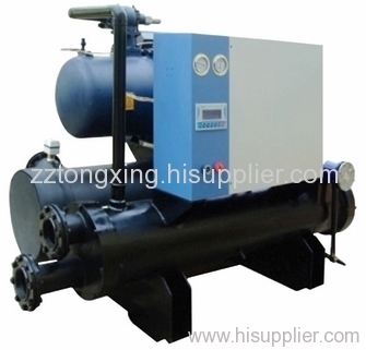 Water-cooled screw chillers