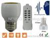 Wireless RF E27 light Bulb Cap Socket Remote Control lamp holder switch