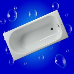 the simple rectangular bathtub