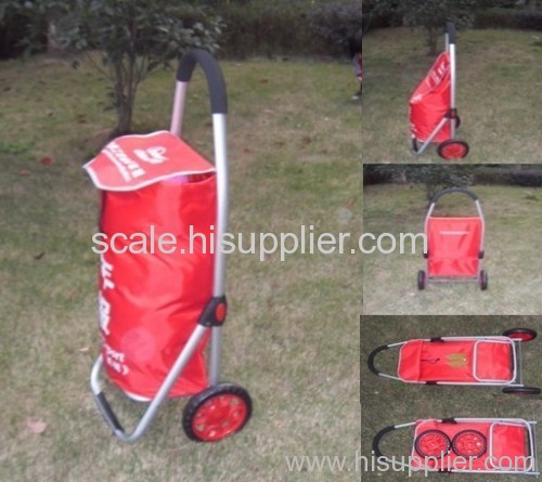 Aluminium shopping trolley bags