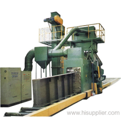 H beam shot blasting equipment