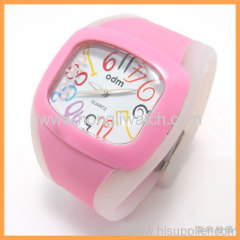 fashion new style silicone watch