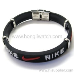 design style silicone bracelet