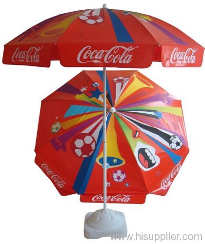 radius 90cm PVC advertising beach umbrella
