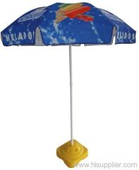 180cm 200g polyester made advertising beach umbrella