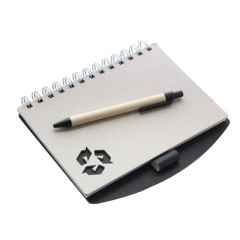 Recycled Notebook with pen