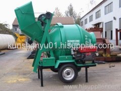 Diesel and electric dual power Concrete Mixer