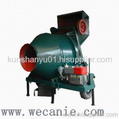 Diesel and electric dual power Concrete Mixer