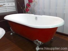 antique clawfoot bathtub