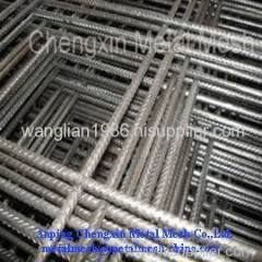 Reinforcing welded mesh panels