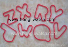 silicone words silly band