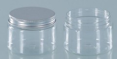 votransparent plastic cosmetic jar