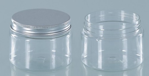 votransparent plastic cosmetic jar