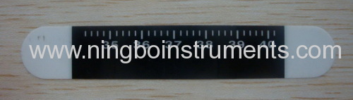 body temperature strip