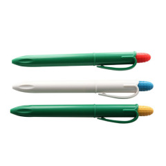 0.7mm core shape plastic ballpoint pen