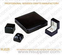 high glossy wooden jewelry box