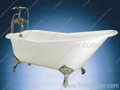 cast iron slipper bathtub