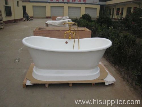 popular pedestal cast iron bathtub