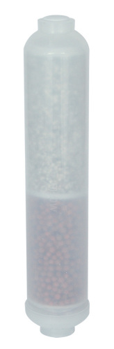 Mineral water filter cartridge