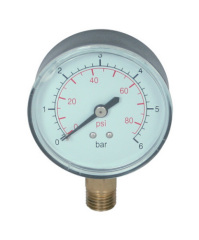 RO Water Filter Part Pressure gauge